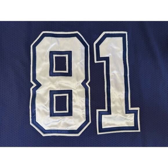 Authentic RBK Terrell Owens 81 Game Issued Dallas Cowboys NFL PLAYERS Jersey 50 - Picture 10 of 11